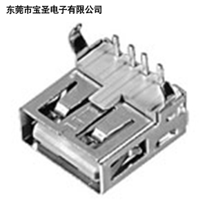 USB A母座90°...