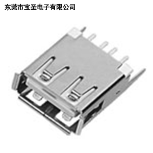 USB A母座180...